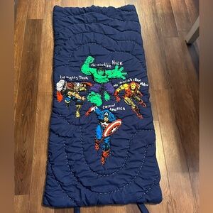 Pottery Barn Kids Marvel Superhero Sleeping Bag